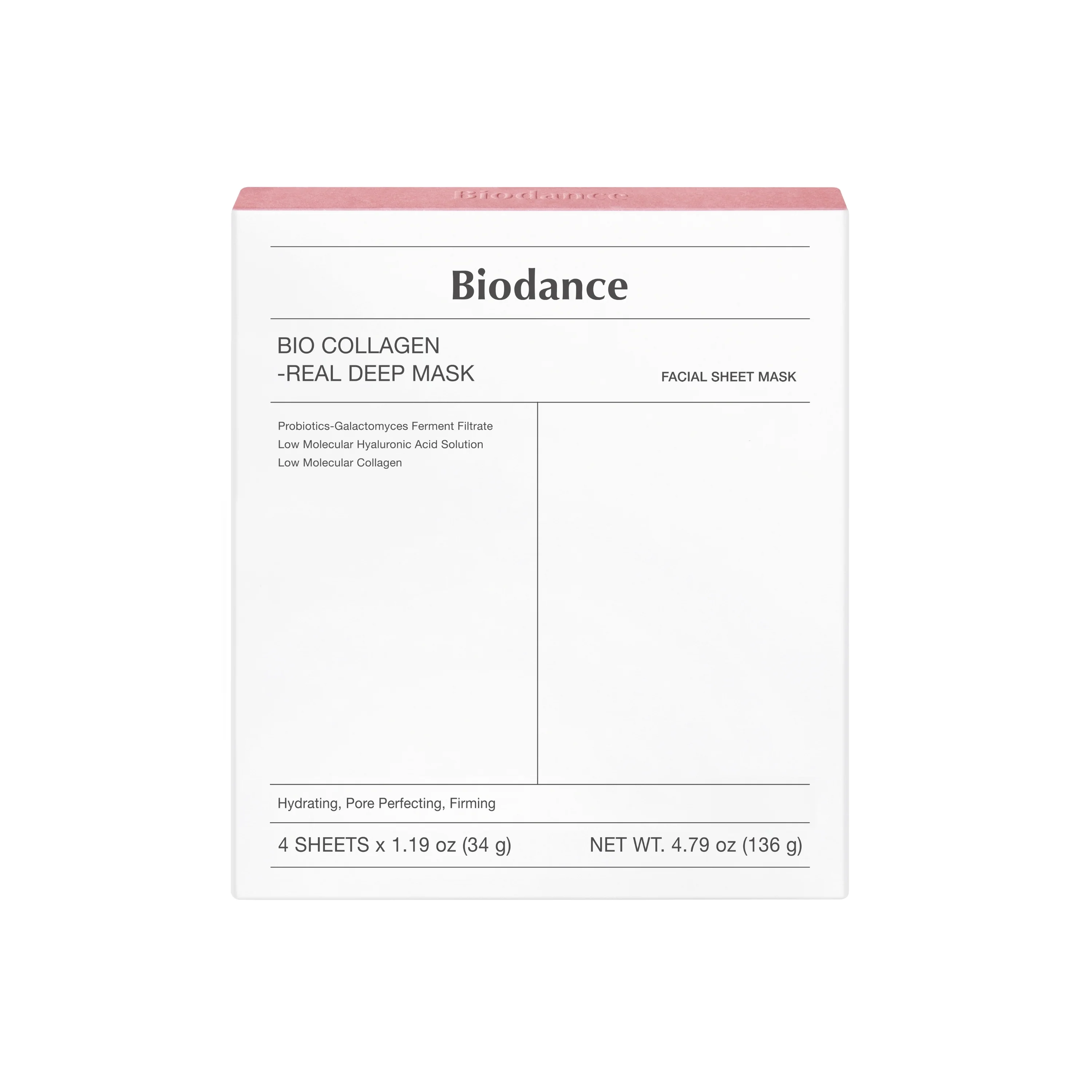 Bio-Collagen Real Deep Mask Box [4pcs]