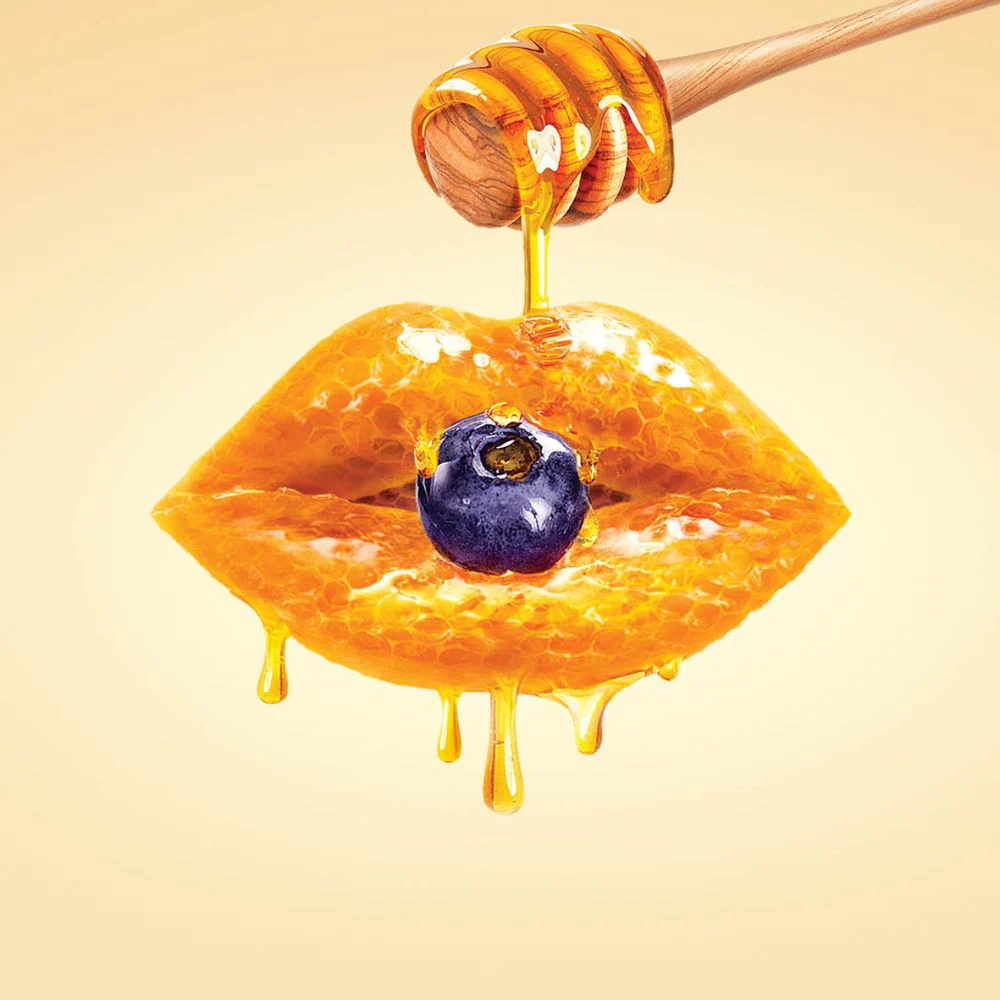 Blueberry Hydrating Honey Lip Balm 10ml - Image 5