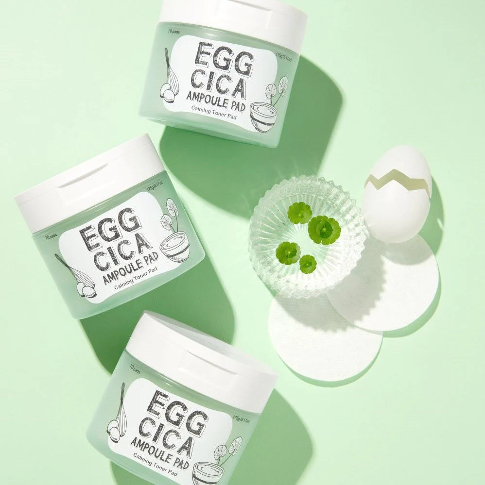 Egg Cica Ampoule Pad [70 Pads] - Image 5