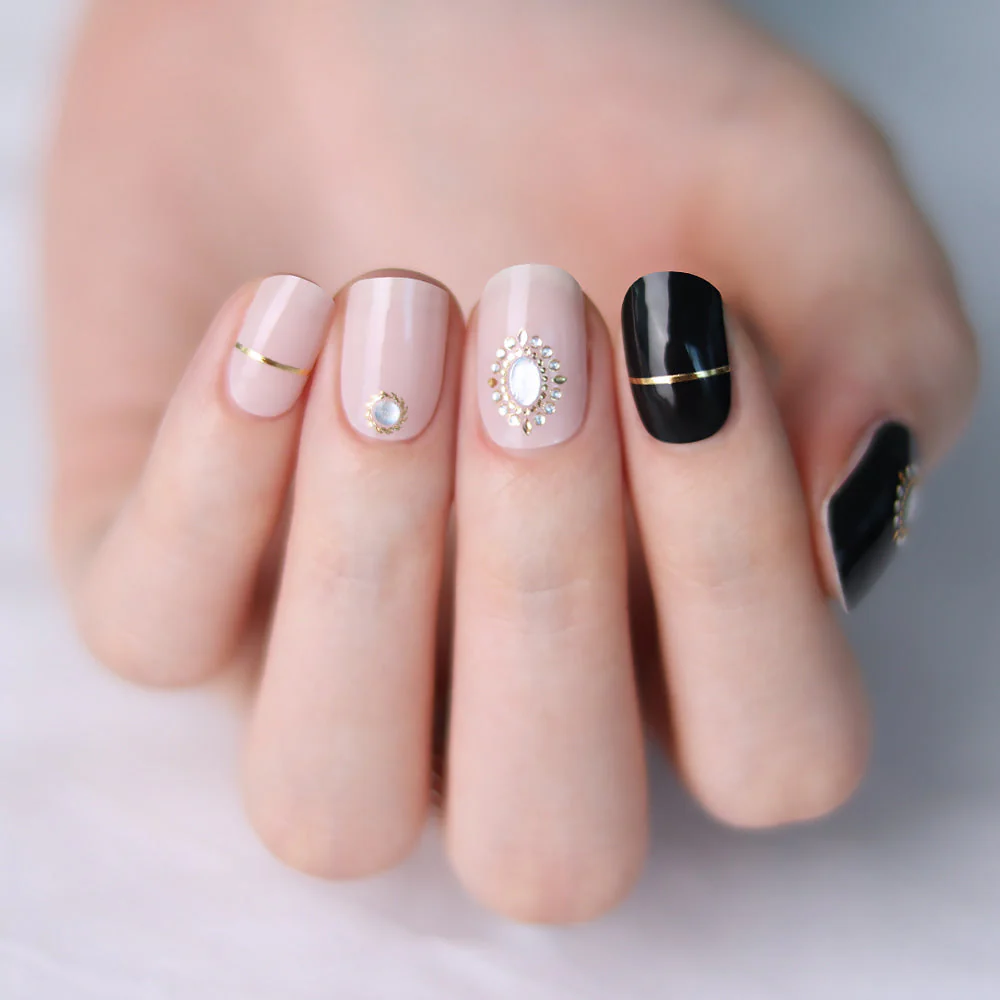 Gel Nail Strips - Bold Stone - Image 3