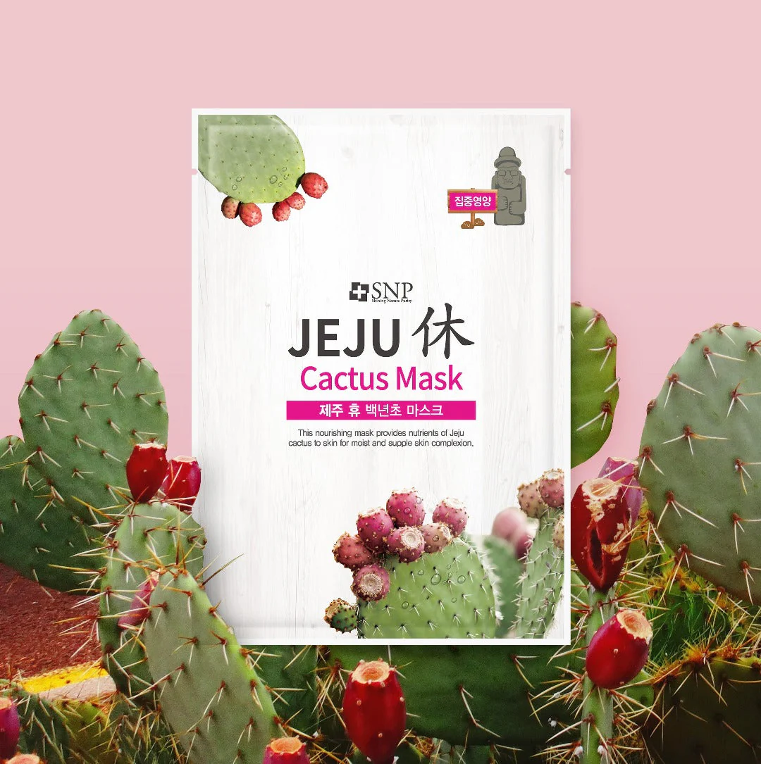 Jeju Cactus Mask 1pc - Image 4