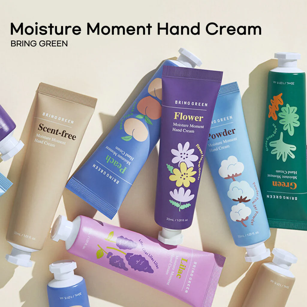 Moisture Moment Hand Cream 30mL (Green) - Image 2