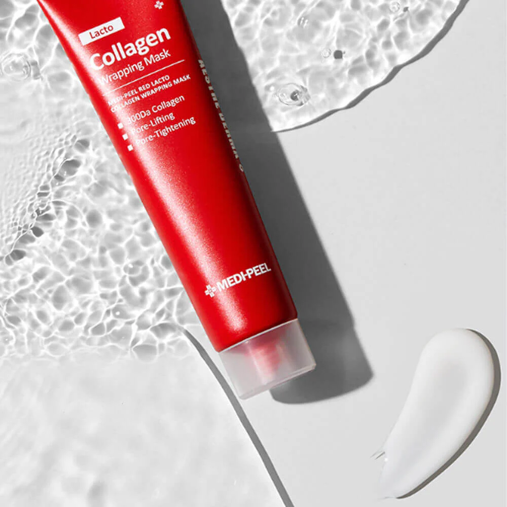 Red Lacto Collagen Wrapping Mask - 70ml - Image 3