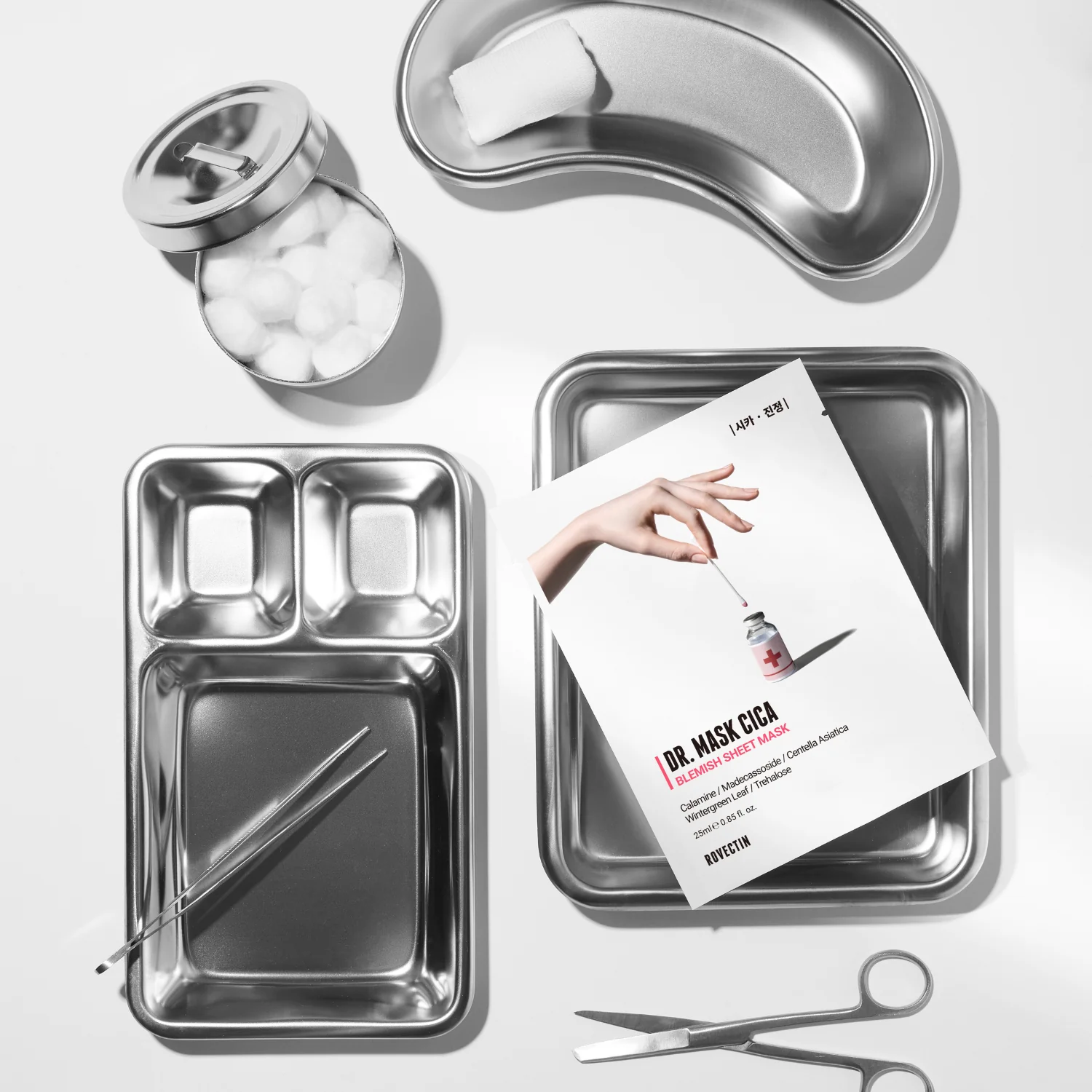 Skin Essentials Dr. Mask Cica Box [5pcs] - Image 4