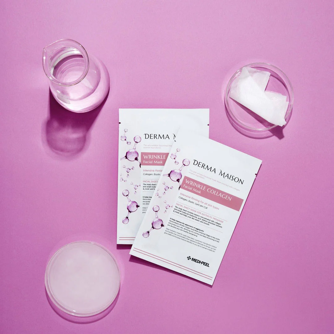 Wrinkle Collagen Facial Mask [1pc] - Image 3