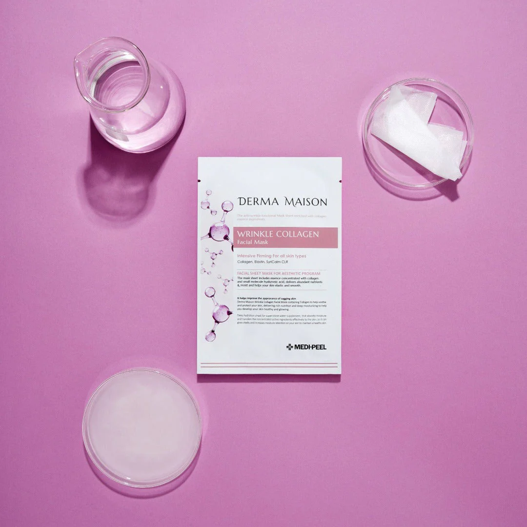 Wrinkle Collagen Facial Mask [1pc] - Image 4